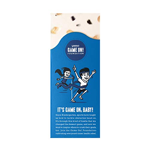 Yasso Frozen Greek Yogurt Bars Chocolate Chip Cookie Dough, 4-Count Box (Case of 8)