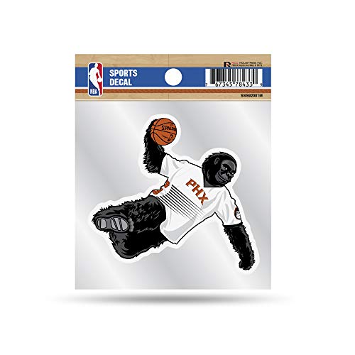 Rico Industries NBA Phoenix Suns Mascot 10 x 10 cm, Team-Farbe, Größe des einzelnen Aufklebers kann variieren Rico Industries NBA Phoenix Suns Mascot 10 x 10 cm, Team-Farbe, Größe des einzelnen Aufklebers kann variieren