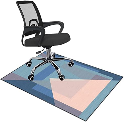 EYZO Office Chair Mat For Carpet And Hardwood Floor Gaming Chair Mat | Carpet Protector Chair Mat For Office Chair Floor Mat Anti Slip For Home Office Gaming Room Anti-Skidding 70 x 100 cm