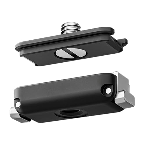 Adaptador de liberación rápida 1/4 placa de aluminio para cámaras Xuancai