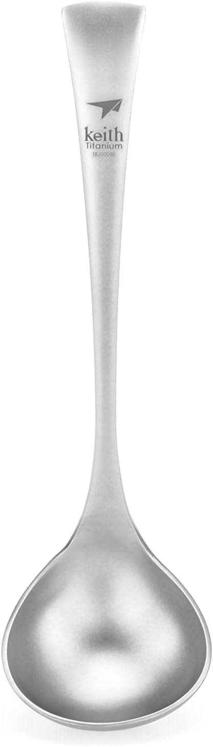 Keith Titanium Ti8706 Long Handle Soup Spoon