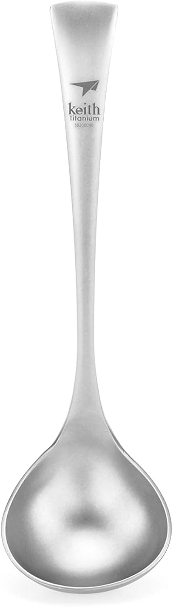 Keith Titanium Ti8706 Long Handle Soup Spoon