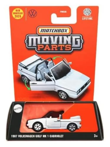 Amazon.com: Matchbox Moving Parts 1987 Volkswagen Golf MK1