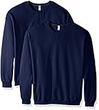 Fruit of the Loom Men's Crew Sweatshirt (2 Pack)