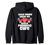 Pädiatrische Versorgung Pädiatrie-Team Kinderkrankenschwester Kinderarzt Kapuzenjacke