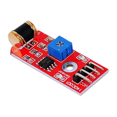 Rakstore 801S Vibration Sensor Module Vibration Probe Analog Output LM393 3V 5V TTL Level Signal Adjustable Sensitivity Board