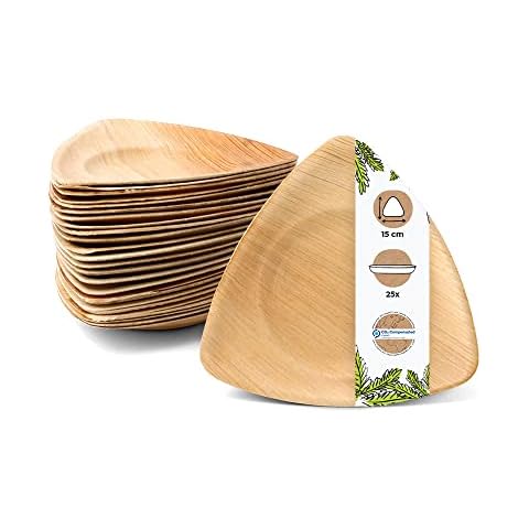 GREENBOX Assiettes en feuille de palmier Cover