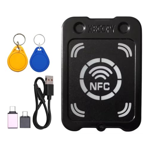 Osmond Lector de Tarjetas con Chip Inteligente RFID, Fotocopiadora + CUID/UID, Lector de Claves de Cifrado NFC, IC, Duplicador de Token RFID de 13,56 MHz