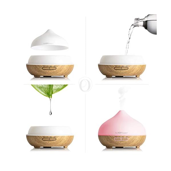 The Body Source® Aroma Diffuser for Essential Oils with 7 Colour LED Lights (300ml) - Image 5
