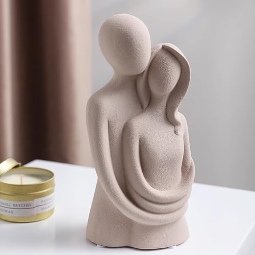 Esculturas de pareja para decoración moderna miniatura 1