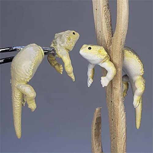 Cute 3D Animal Earrings Funny Cartoon Lizard Stud Earrings Jewelry Gift, Cute Funny Lizard Stud Earrings Vintage Silver Jewelry Gift, 3D Animal Earrings for Women Girls (1 Pair)4