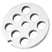 genral Cuchilla para Picar Carne, Acero Inoxidable Cuchilla para Picar Carne Placa para Picar Cuchilla de Disco Accesorios de Repuesto para la Cocina casera Rápido y sin Esfuerzo para Tod