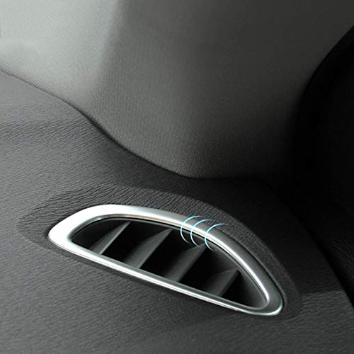 JIERS para Volvo V40 2012-2017, salpicadero de Estilo de Coche, Marco de Salida de Aire Acondicionado, Adhesivo Decorativo, embellecedor, Accesorios Interiores