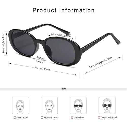 Retro Oval Sunglasses Women Men Trendy 2025 Sun Glasses Sunnies UV400 Protection AP36614