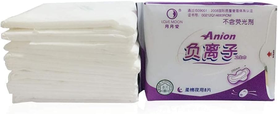 19 Packs Anion Love Moon Sanitary Pads Anion Panty Liner Feminine Hygiene Product Anion Sanitary Napkin Panties Women Gaskets