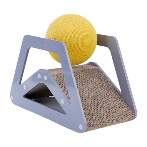 Yajuyi Sisal Cat Scratching Ball Indoor Cats Scratch Pad Cat Scratching Board para dormir
