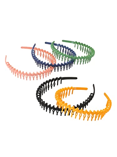 5 Pcs Zigzag Hair Bands Set for Birthday Accessories