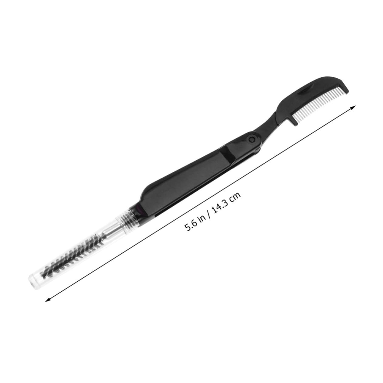 OSOLADY 3pcs Stainless Steel Eyelash Brush Eyebrow Comb for Women Girls Makeup Brush Set