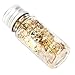 2 Bottles Gold Leaf, 10g Gold Flakes for Nails Decorating for Epoxy Resin, Greeting Cards, Paintings, Candle Making Foil Flakes