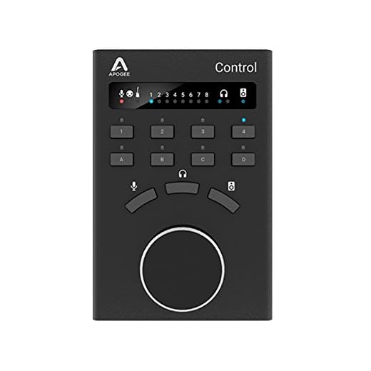 Apogee Electronics Control Remote for Element 24, Element 46, Element 88, Ensemble Thunderbolt, and Symphony IO MkII