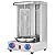 VEVOR Shawarma Grill Machine, 13 lbs Capacity, Chicken Shawarma Cooker Machine with 2 Burners, Gas Vertical Broiler Gyro Rotisserie Oven Doner Kebab Machine, for Home Restaurant Kitchen Parties