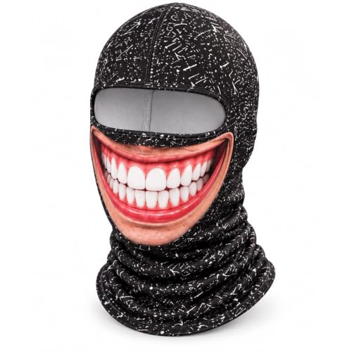 Womens Mens Ski Mask 3D Print Realistic Face Mask Funny Balaclava - image 1