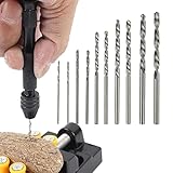 Précision améliorée : conception de la taille d'un stylo pour une manipulation facile et un perçage précis. La perceuse pour la fabrication de bijoux a une conception de la taille d'un stylo qui vous permet de la tenir confortablement et en toute sécurité.