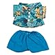 Teddybär-Kleidung – Größe: 25 cm – Hawaii-Outfit