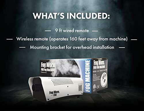 Máquina de humo profesional Fog Worx 700W con líquido miniatura 4