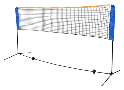Filet de badminton pliable autoportant et facile à monter