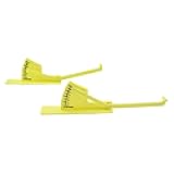 2X Deck Leveling Gauges with Rigid Arm and Extended Base for John Deere AM130907 TY15272 for MTD Cub Cadet 490-900-0041 for Stens 750-442
