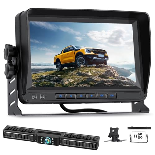 Image of Digital Wireless Backup Camera Kit, HD 1080P Reverse Camera Kit with Super Night Vision, IP69 Waterproof Rear View Camera 7'' LCD Monitor Plug and Play RV Camera for RVs Trucks Campersr