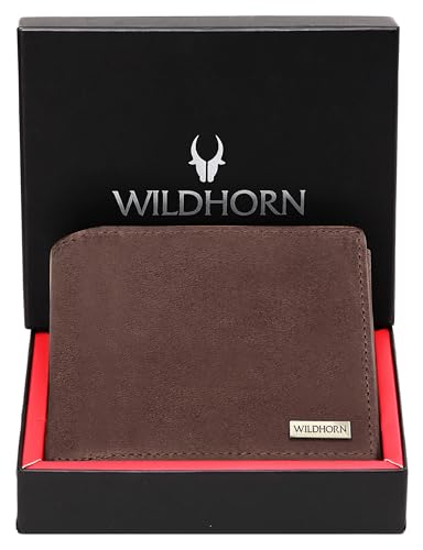 Image of WildHorn Rfid Protected Leather Wallet For Men, Brown