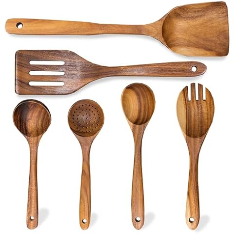 Wooden Kitchen Utensils Set Cover