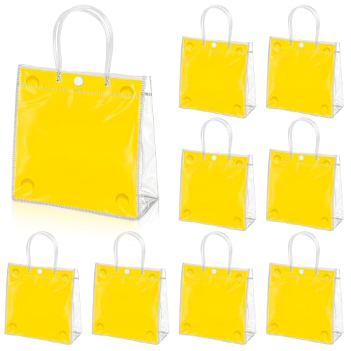 Wood Homing 24PCS Clear PVC Question Mark Gift Bag Kid Birthday Party Favor