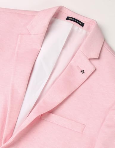 Image of Arrow MenSlim fit Polyester Solid Single-breastedNotch Lapel Collar Blazer
