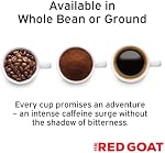 The Red Goat Coffee Beans Exteme-Caffeine on the Market | 1 Cup = 6 Average Cups of Coffee | 17,000 UG/G Caffeine (Whole Bean 454G)