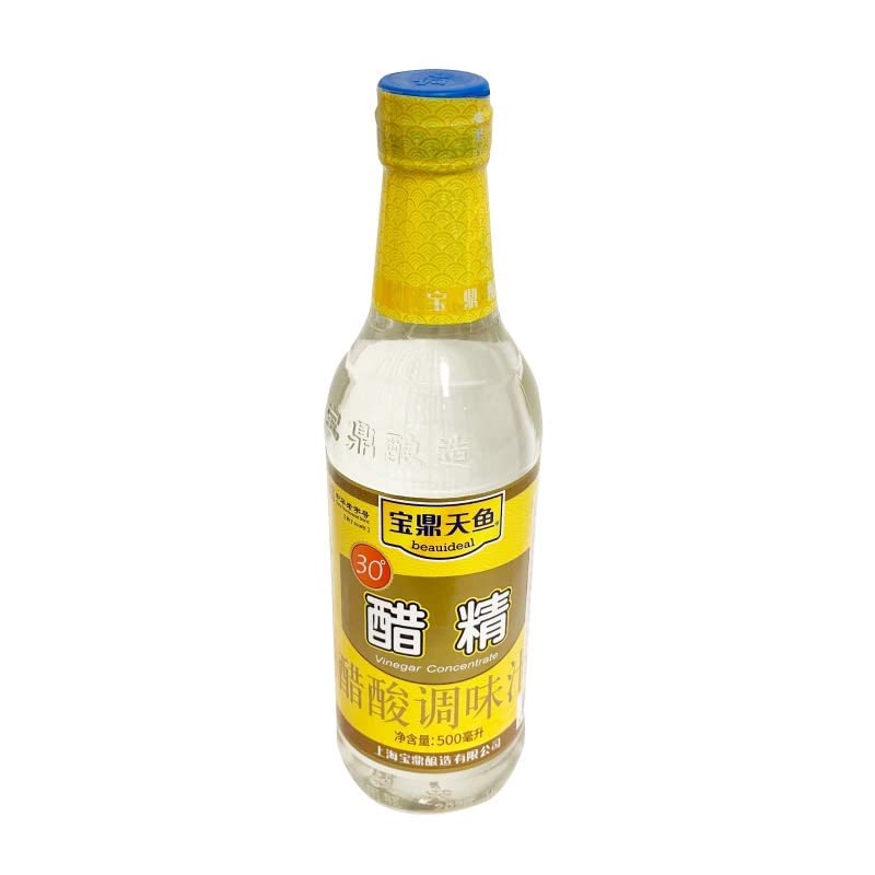 Amazon.co.jp: 酢精 宝鼎天魚醋精（酢）30° 500ml 酢酸調味料 中華料理
