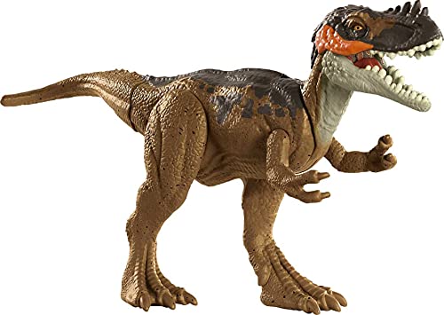 Jurassic World Toys Wild Pack Alioramus Carnivore Dinosaur Action Figure Toy with Movable Joints, Realistic Sculpting & Attack Feature, Kids Gift Ages...