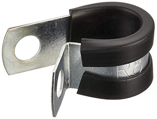 12.7-14.3mm パイプクランプ(ゴムライナー付/10個) EA947FE-7A