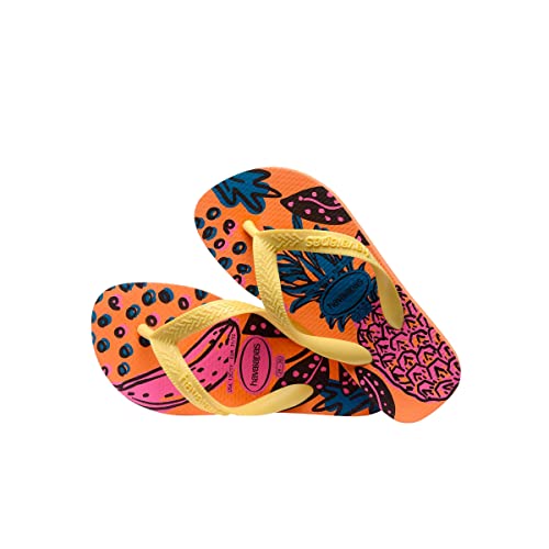 Chinelo Top Fashion, Havaianas, Meninas, Coral Spark, 29/30