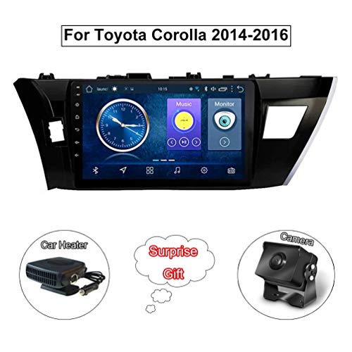 XMZWD 10.1" HD Touch Screen Car GPS Navigation Android 8.1 Car Stereo,