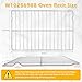 W10256908 Oven Rack Compatible with Whirlpool Range, 24 x 15-3/4 Inches, Replacement for W10138079, 3195710, W10179196