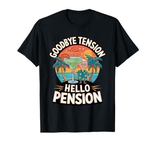 Goodbye Stress Hello Margarita Beachfront Pension Life Camiseta