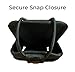Agoz Carrying Case for CAT S22 Flip Phone Holster Pouch Cover with Metal Belt Clip, Belt Loops, Card Slot