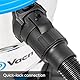Vacmaster VQ1530SFDC 3in1 Nass- und Trockensauger Bodenstaubsauger, Starke Saugleistung, Wasserablassöffnung, Edelstahl 1500W 30L
