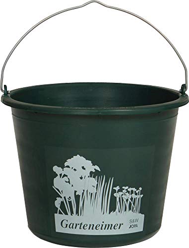 Preisvergleich Produktbild Garteneimer 12 L 32x24,5 cm grün