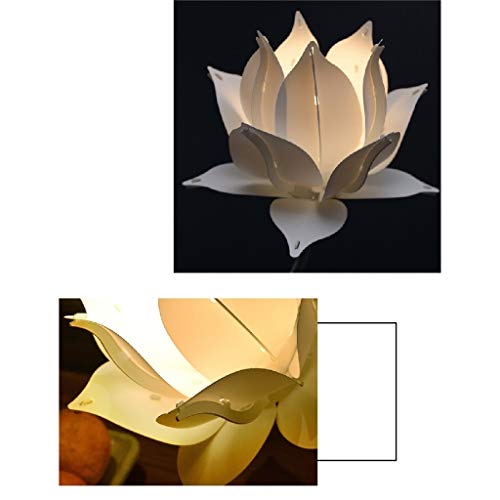 Table Lamp Desk Lamp Light Art Table Lamp Living Room Buddhist Zen Pp Desk Lamp Buddha Light Lotus Desktop Light Bedroom Creative Bedside Nightstand Lamp Indoor Lighting Table Desk Reading Lamps #TOP3