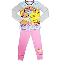Pokémon Pijamas niñas, Ropa de Dormir con Personajes de Jugador,