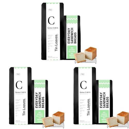 Image of TWF Flour | Series C 8615 | 5kg | T65 Bread Flour | Unbleached Strong Bread Flour (Pack of 3)